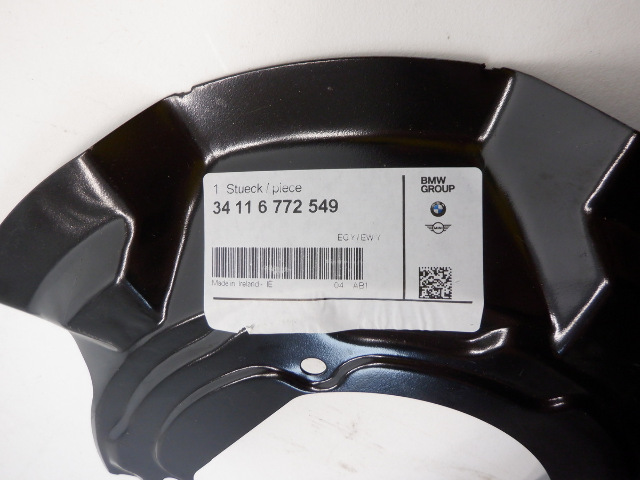 Mini Cooper Front Brake Dust Shield Pair NEW 07-15 R5x | eBay