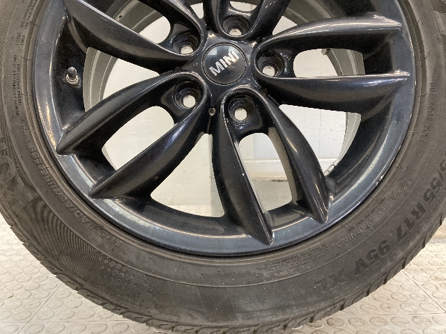 Mini Cooper Wheels 5-Star Double Spoke Black R124