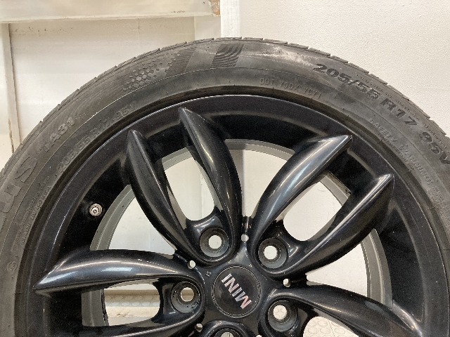 Mini Cooper Wheels 5-Star Double Spoke Black R124