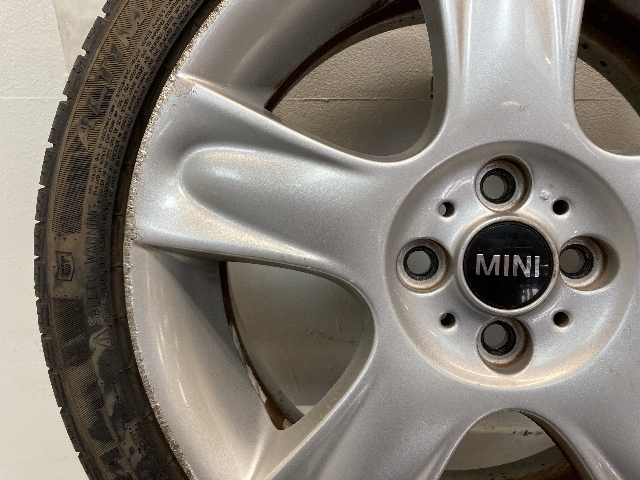 Mini Cooper 5-Star Spoke Wheels Silver R91 36116763299 02-08