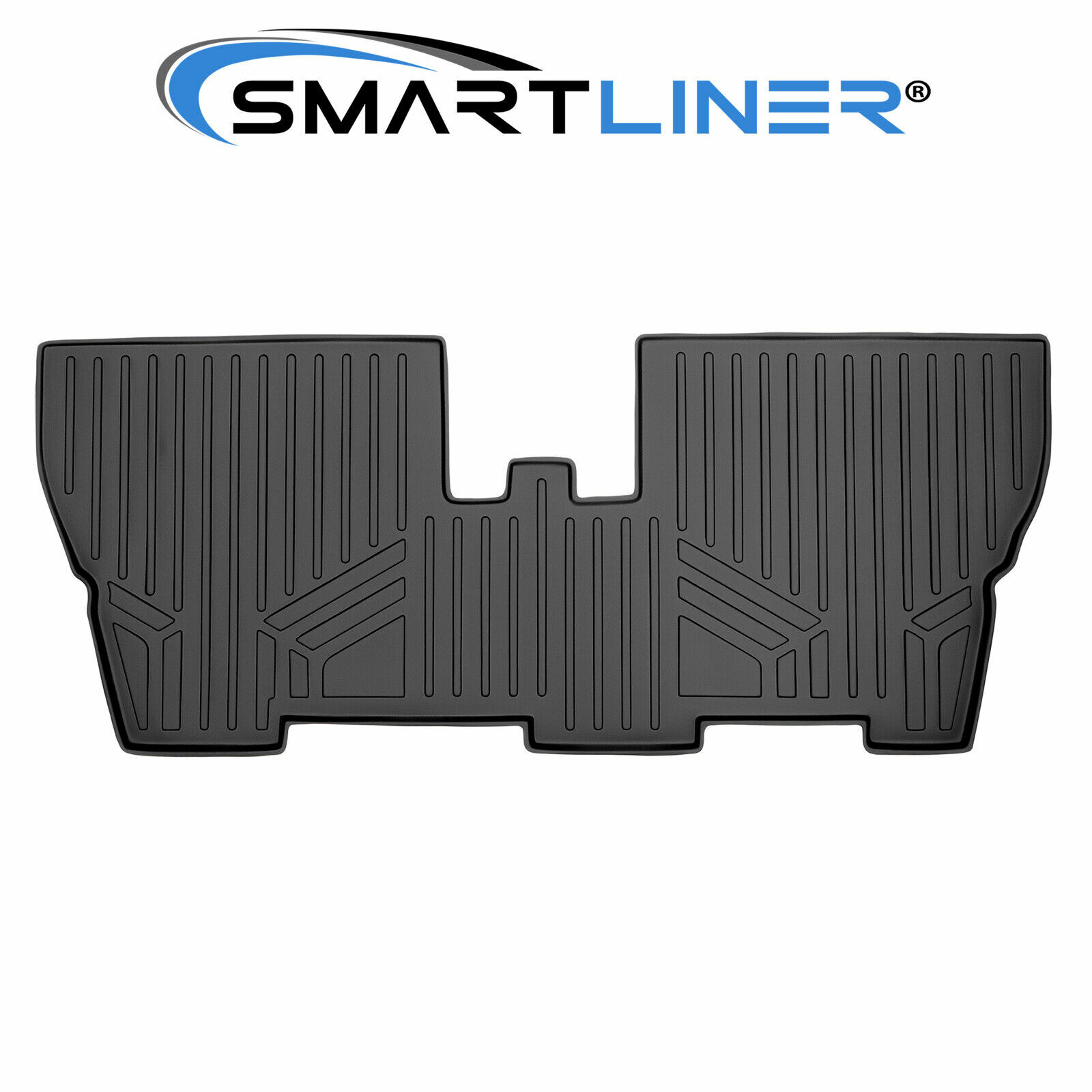 SMARTLINER Custom Floor Mats Liner 3rd Row Black For 2017-2025 Chrysler Pacifica