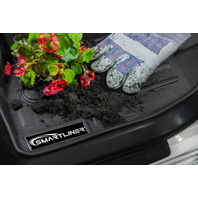 SMARTLINER Floor Mats Liner for 07-13 Silverado/Sierra 1500 and 07-14 2500/3500