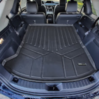 WAYIDSS TPE Cargo Liner For 2024 Mazda CX-90 - Custom Fit All Weather Trunk Mat Black