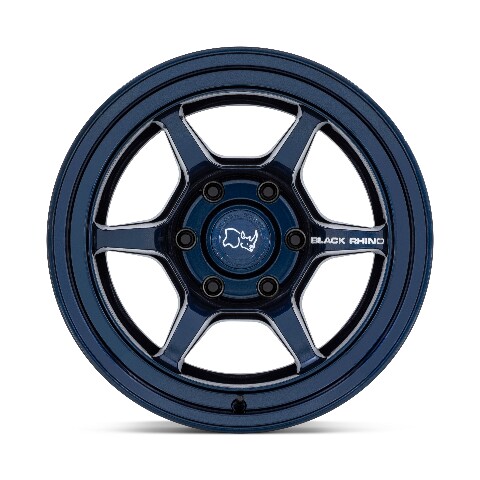 Black Rhino Shogun 16x8 6x5.5 Gloss Midnight Blue Wheel 16