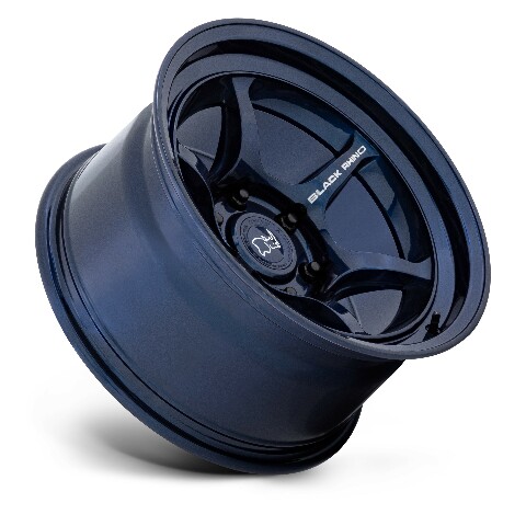 Black Rhino Shogun 16x8 6x5.5 Gloss Midnight Blue Wheel 16