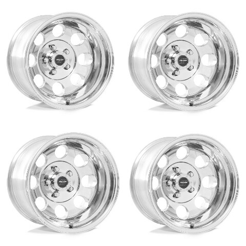 Set 4 Pro Comp PA69 Vintage 15x10 6x5.5 Polished Wheels 15