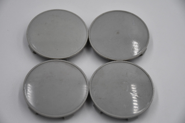 Set 4 64mm Generic Silver Snap In Center Caps Hub Cap 5 Clips | eBay
