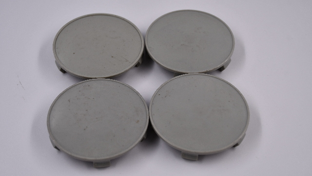 パーツ GRAY Set 4 64mm Generic Silver Snap In Center Caps Hub Cap 5 Clips | eBay
