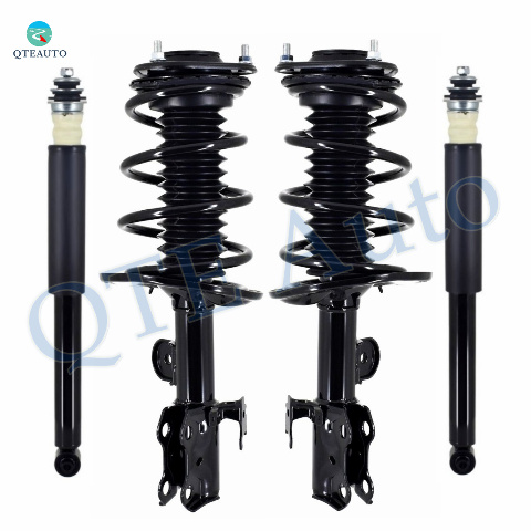 Complete Strut & Shock Suspension Kit For Toyota Prius 2010-2015 - Includes Front Strut/Coil Assembly & Sway Bar Links (Replaces 172689, K750043)
