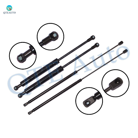Set of 4 Front Hood-Rear Trunk Lid Lift Support For 1997-1999