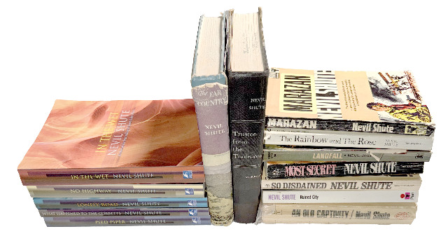Collection of 14 novels by Neil Shute