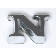 New trunk lid emblem letter "N" for 1971-1973 Mustang D1ZZ-6540282-F