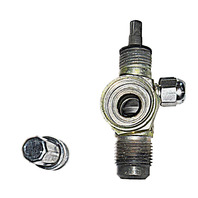 New Rotolock Backseat low side service valve w/#10 Male flare thread 117828C91