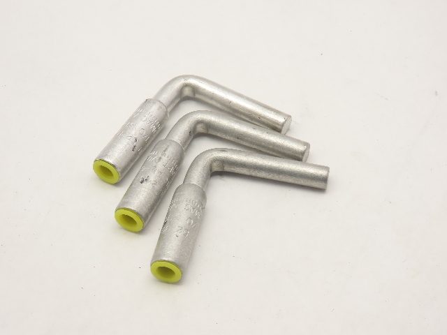 Homac AAPT 1/0-90 Overhead Compression Pin Terminal 5/8" Aluminum LOT OF 3