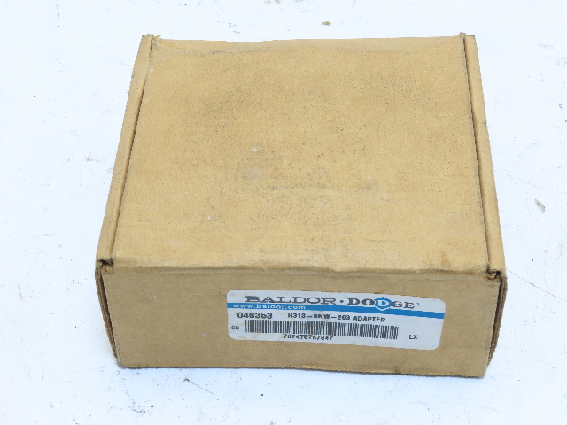 Dodge Baldor H313-SNW-203 Adapter Catalog #046353 - NEW in Factory Box