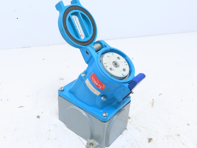 Meltric 31-14243-K04 DR30 Receptacle Plug Assembly 30A 480V 30A