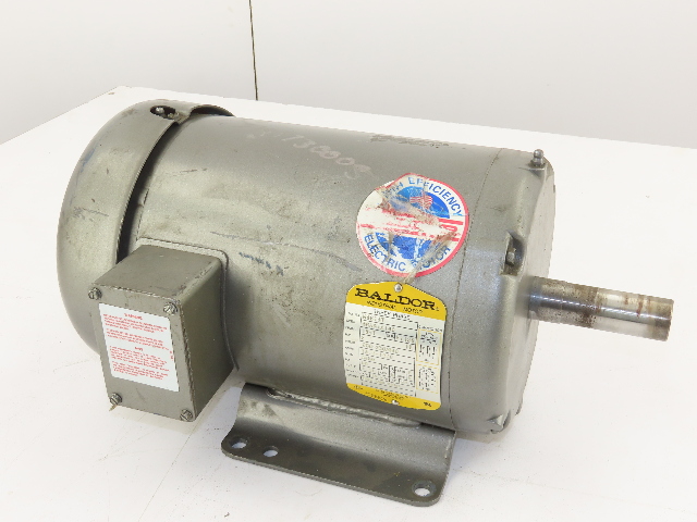 Baldor M3615T 5HP 208-230/460V 3PH Phase 3450RPM 184T Frame TEFC Motor