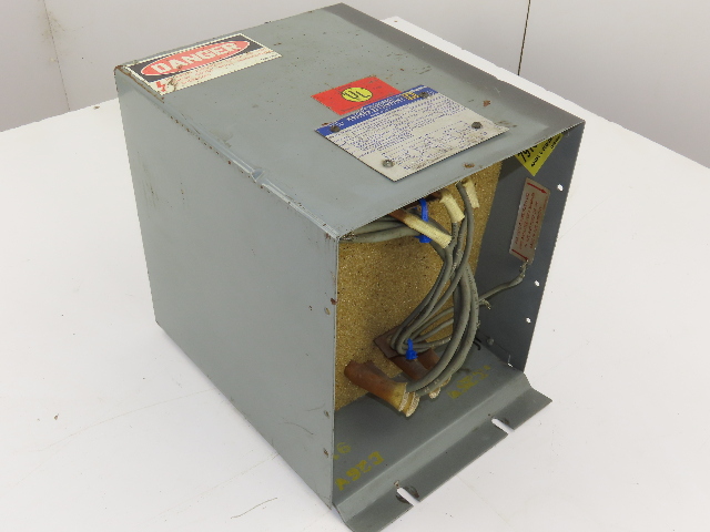 Square D 10S1F 3R Stepdown Power Transformer 10 kVA 1Ph HV 240/480V LV 120/240V