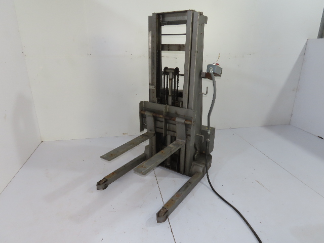 Big Joe Walkie Stacker 1500 lbs. Cap 90" 7.5FT Lift 208V THREE PHASE