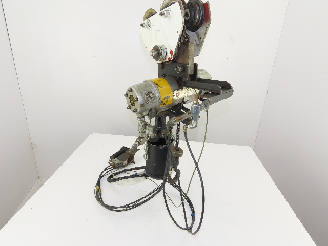 Gardner Denver 86P-110-AL Pneumatic Air Chain Hoist 1/2 Ton 1000LB 10' Ft Lift