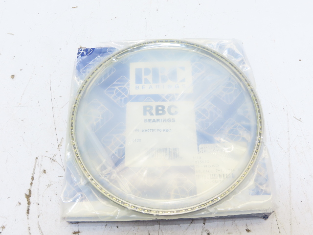 RBC KA075CP0 REALI SLIM BALL BEARING 11" ID x 11.75" OD x 0.5" Wide
