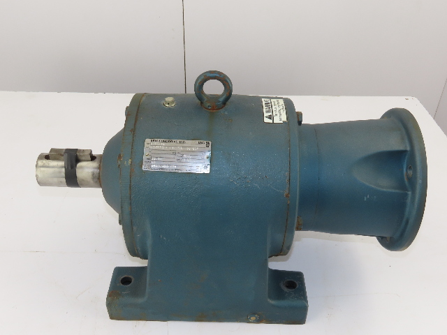 SEW-EURODRIVE R80LP182 Inline Gear Box Reducer 49.5 RPM 35.38:1Ratio NEMA182/184
