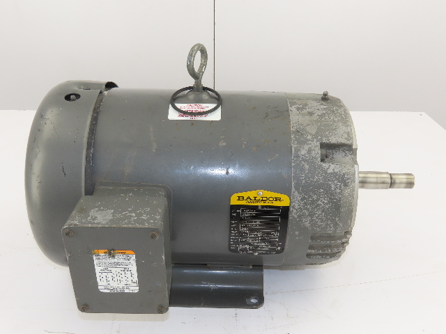 Baldor 37M31X75 7.5HP 208-230/460V 3PH Phase 3450RPM 213JM Frame TEFC Pump Motor