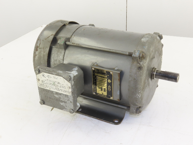 Baldor 2HP 208-230/460V 3PH 1725RPM 184 Frame TEFC Motor For Hazardous Locations