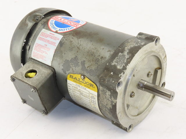 Baldor CM3546 1HP 1725RPM Frame 56C 3PH Phase TEFC 208-230/460V Motor