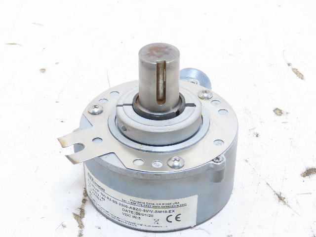BEI 01075-149 HS35F-100-R2-SS-2500-ABZC-5V/V-SM18-EX Encoder For 5/8" Shaft