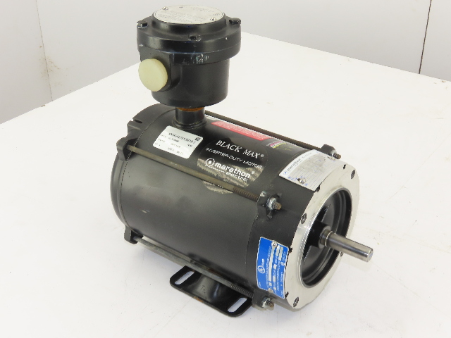 Marathon Inverter Duty Variable Speed Motor 1/2HP 230/460V 3PH 1725RPM EPNV 56C