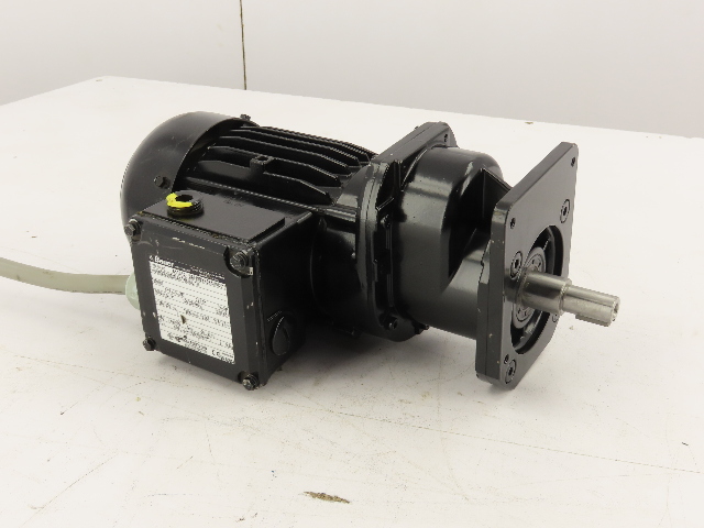 BAUER BG06-31/E06LA4-TF/AMUL-TM .18KW 18.98:1 Ratio 120/240V 1PH Gear Motor