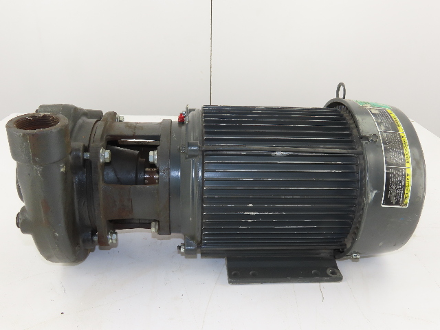 Teel 3P608-0505 5 HP 3495RPM 2"X1-1/2" Heavy Duty Straight Centrifugal Pump