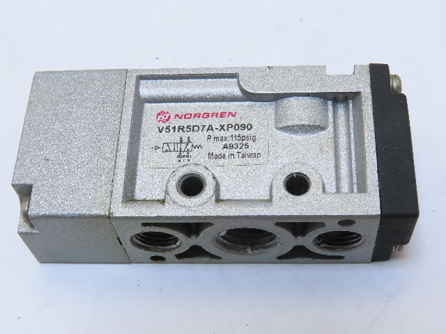 Norgren V51R5D7A-XP0900 V51 Series 5/2 valve air/spring 1/4" NPT ports