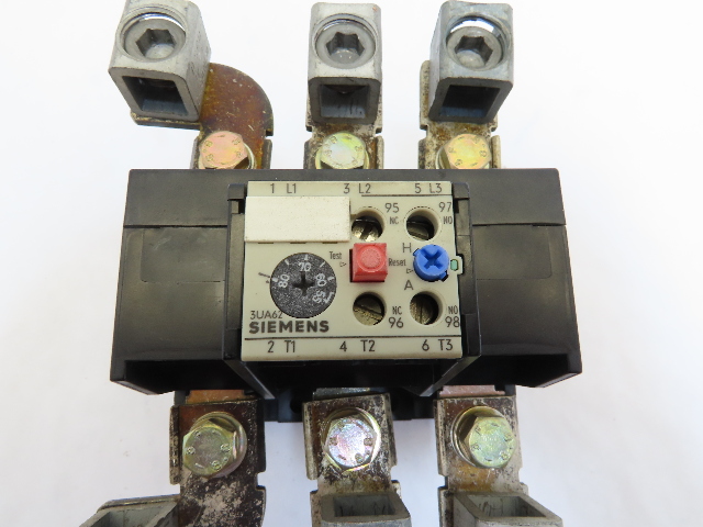 SIEMENS 3UA62-00-2H 55A-80A SOLID STATE MOTOR OVERLOAD RELAY