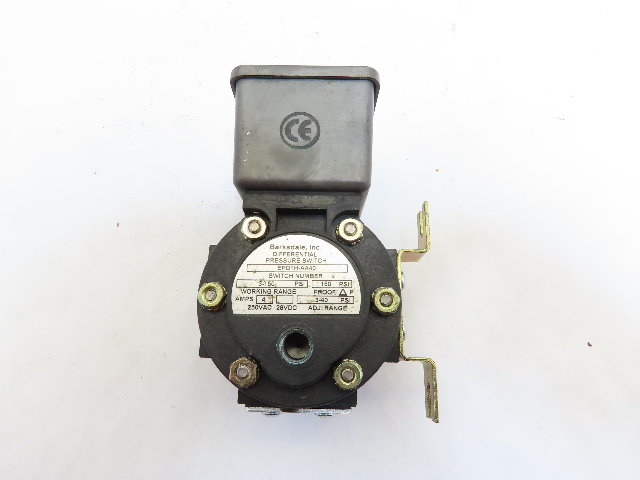 BARKSDALE CONTROLS EPDIH-AA40 DIFFERENTIAL PRESSURE SWITCH