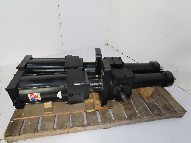 MOOG FLO TORK ST 1400 VP-10X15 Air Pneumatic ACTUATOR 315 degree 2-3/4" Shaft