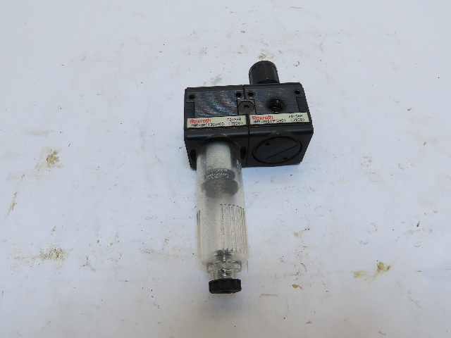 Rexroth Pneumatic Air Regulator Filter Separator Valve 1/2-20 ORB ports