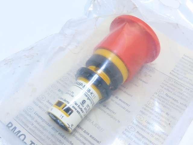 Eaton C22-PVS45P-MS8-K11 Compact Pushbutton Emergency Stop MS8 Key-release Red