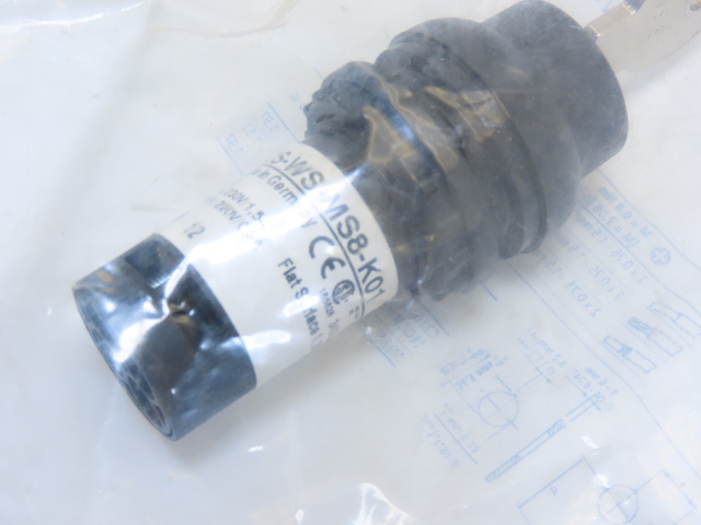 Eaton C22S-WS-MS8-K01 Pushbutton 2 Position MS8 Key Operated Switch Momentry K01