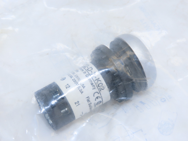 Eaton C22-D-X-K02 Compact Pushbutton Non-illuminated Momentary No Button Flush