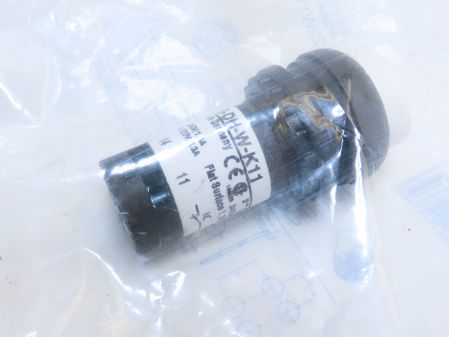 Eaton C22S-DH-W-K11 Compact Pushbutton Non-illuminated Momentary White Extended