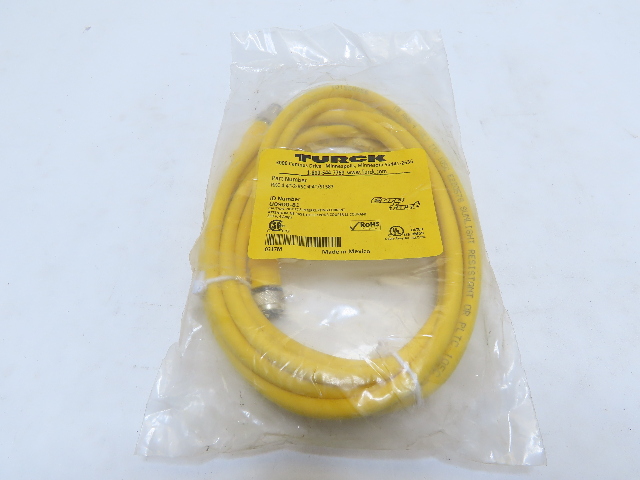 TURCK RKC 4.4T-3-RSC  4.4T/S1587 U0900-81 M12 F-M Double Ended Cord set
