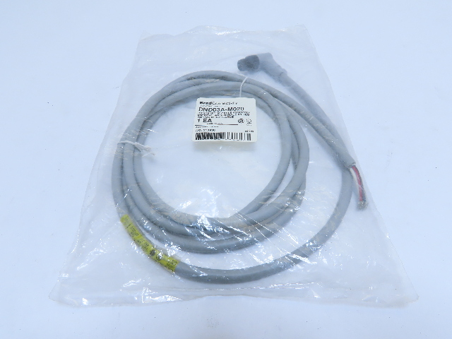 Brad DND03A-M020 213936 PVC Drop Cable MC 5-pole Male 90deg 2M Cord  Lot of 2