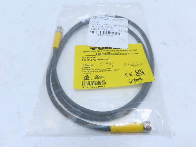 TURCK PKG 4M-1-PSG 4M/S90/S618 U-07962 2622M Cord set