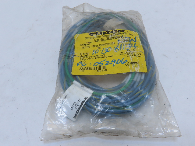 TURCK RKF 126-1M/14.75/NPT/CS12266 U-34801 1411U Cord set