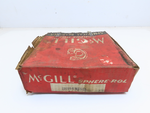 McGill 22316-K W33-SS H.D. single-row spherical roller bearing 80mm tapered bore