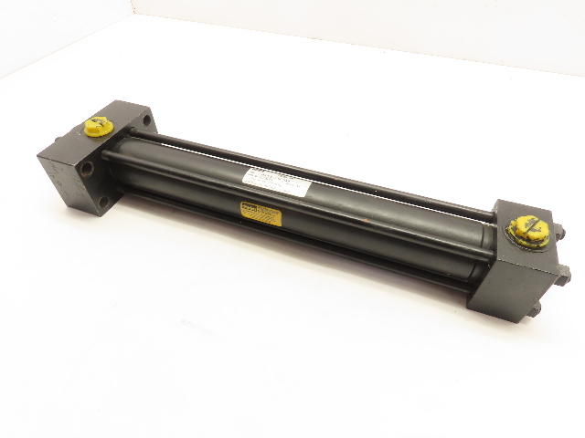 Parker 1-1/2" Bore X 12" Stroke 2H Ser Hydraulic Cylinder Front Block Mount