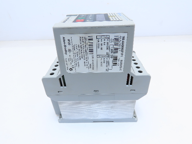 Allen Bradley 160-AA08NSF1P1 SeriesC 2HP Variable speed motor drive 200-208-230V