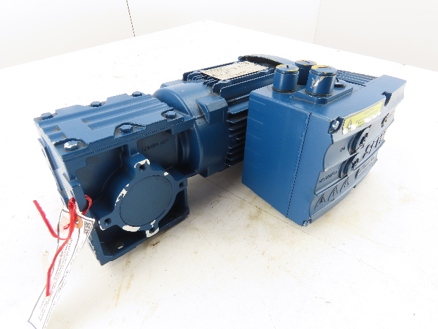 3/4HP 17to104RPM 16.33:1 Gear Motor W/Inverter MM05D-503-00 380-500V